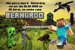 convite minecraft Virtual