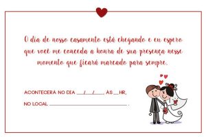 convite para padrinhos de casamento editável