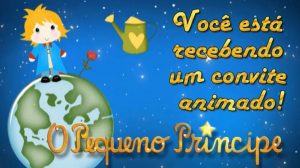 convite pequeno principe Virtual