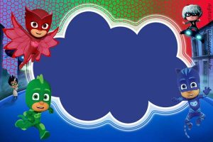 convite pjmasks Imprimir