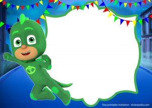 convite pjmasks Imprimir