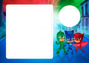 convite pjmasks Imprimir