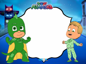 convite pjmasks Imprimir