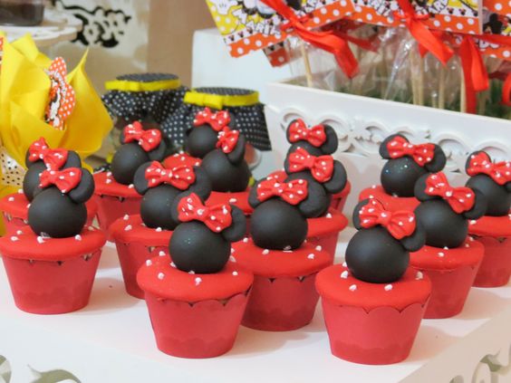 cupcake minnie Pasta Americana