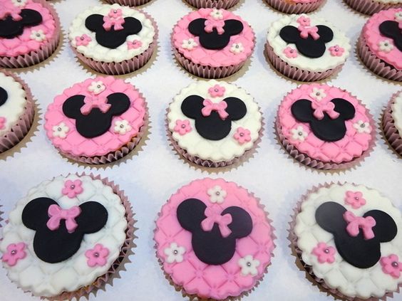 cupcake minnie Pasta Americana