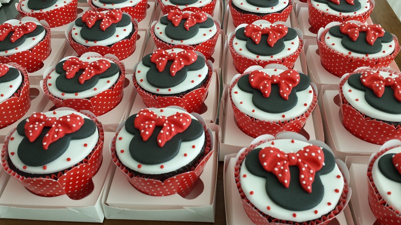 cupcake minnie Pasta Americana