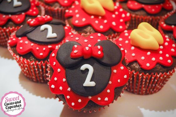 cupcake minnie Pasta Americana