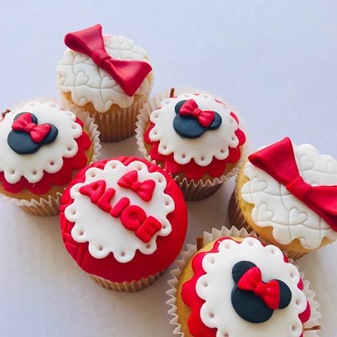 cupcake minnie Pasta Americana