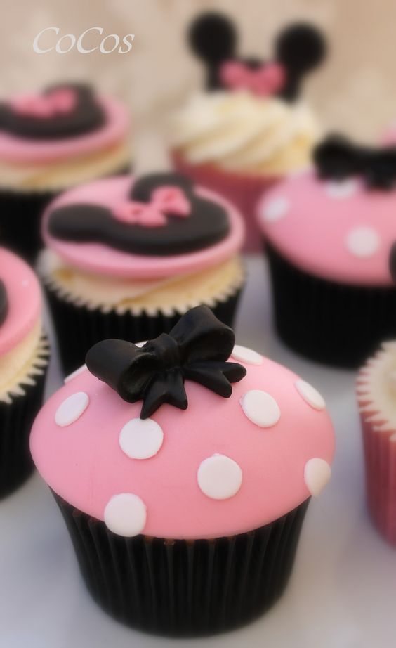 cupcake minnie Pasta Americana