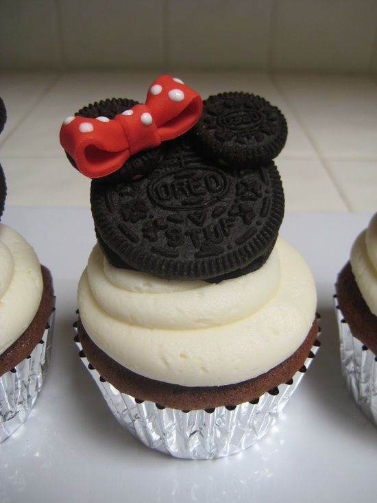 cupcake minnie Simples