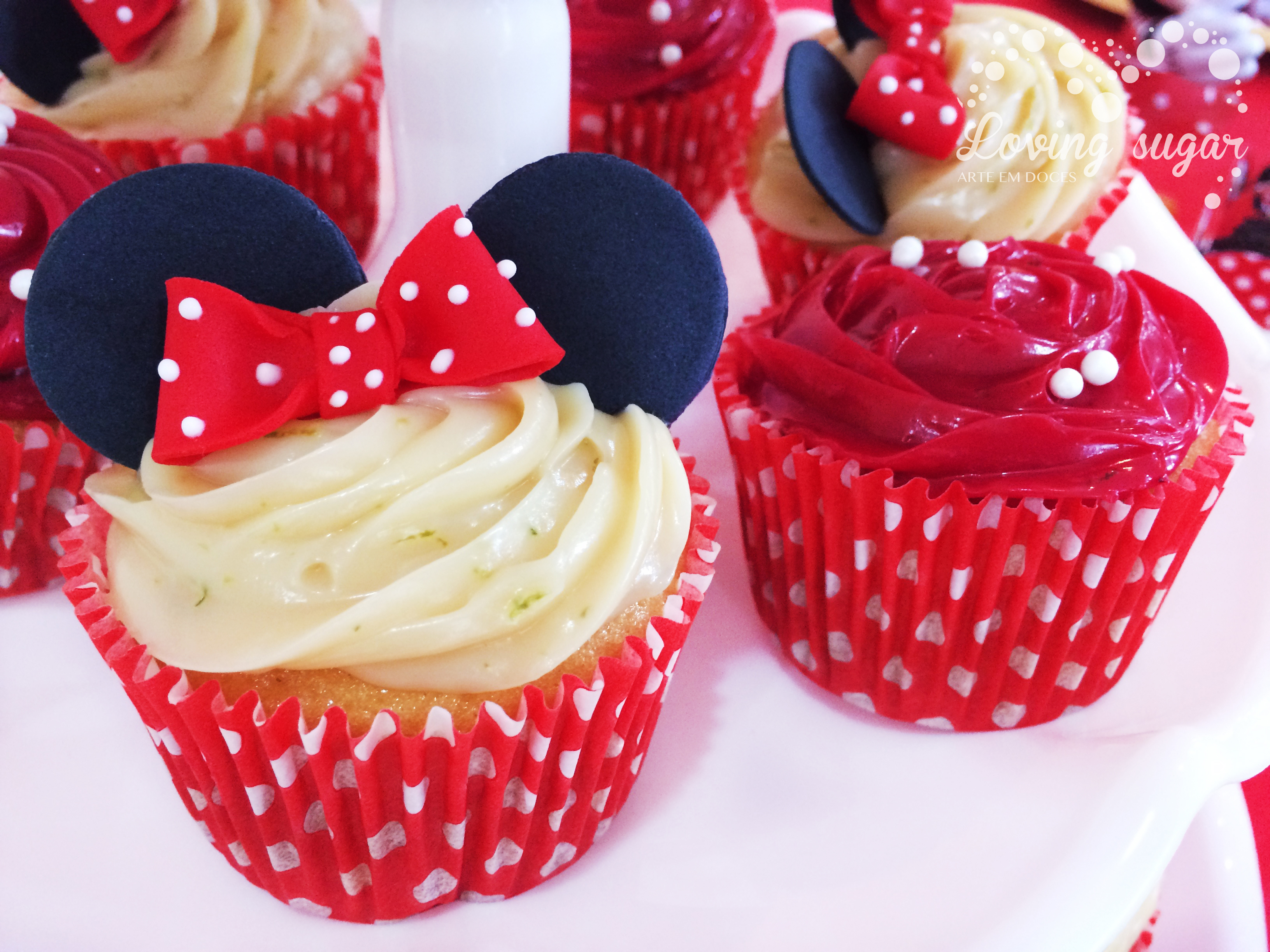 cupcake minnie Simples