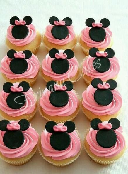 cupcake minnie Simples