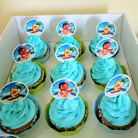 cupcake moana Baby