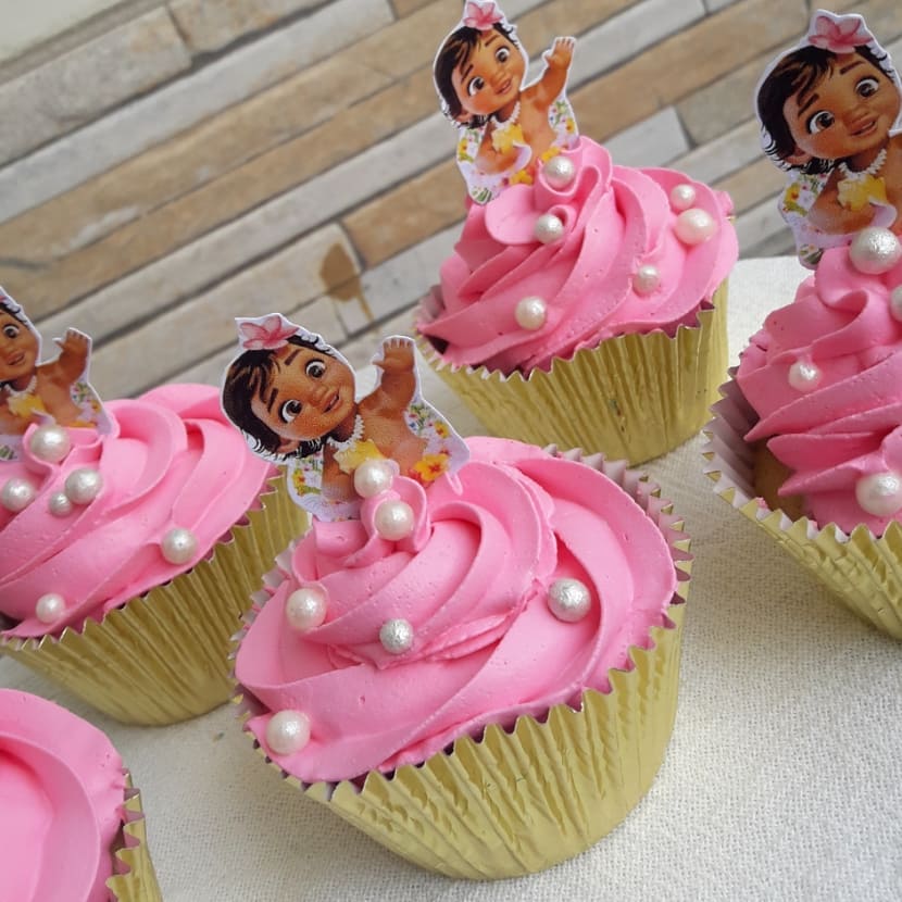 cupcake moana Baby