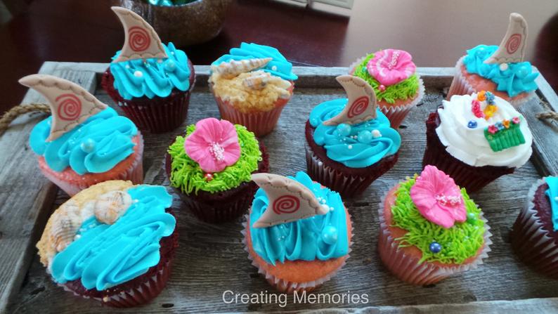 cupcake moana Chantilly