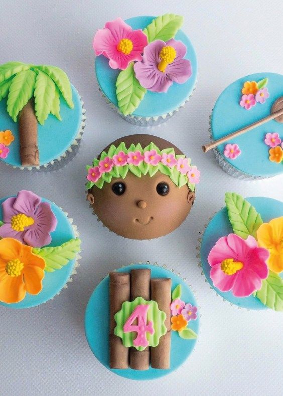 cupcake moana Pasta Americana