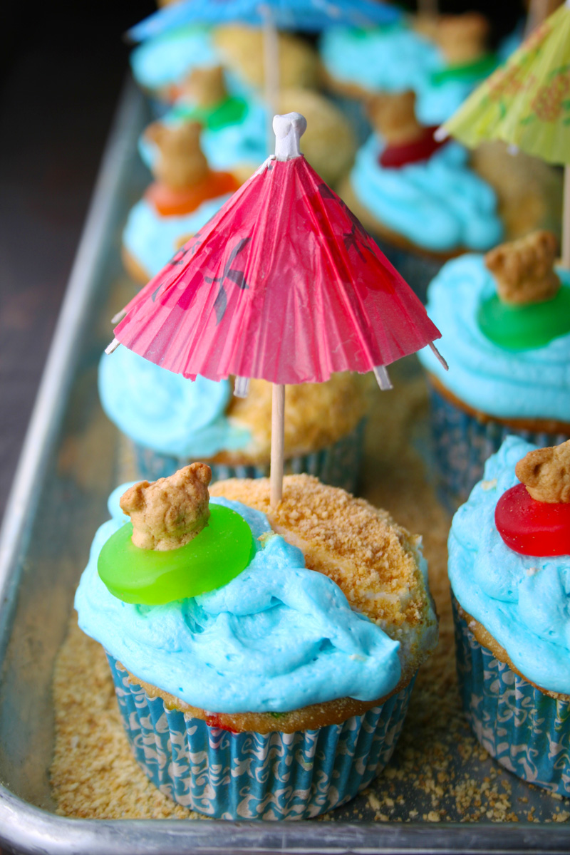 cupcake moana Simples