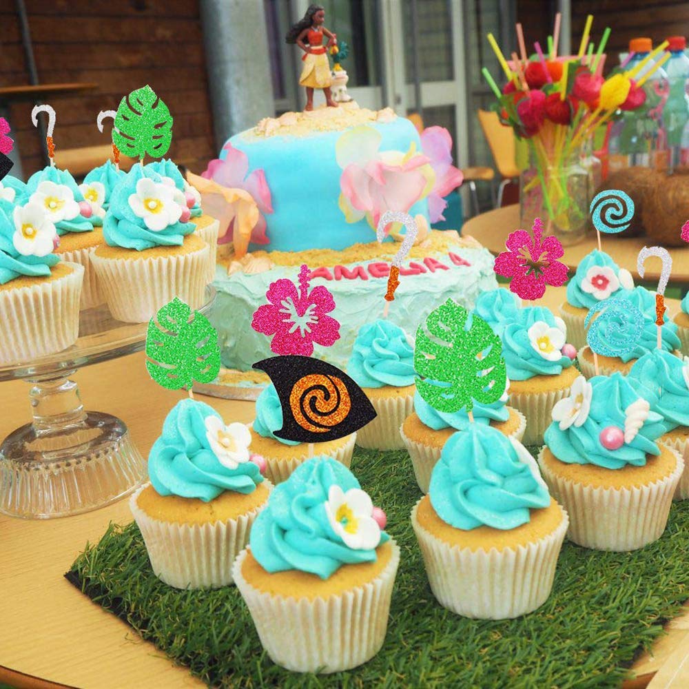 cupcake moana Topper