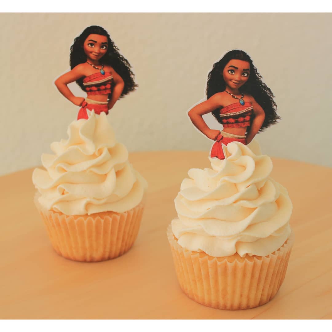 cupcake moana Topper