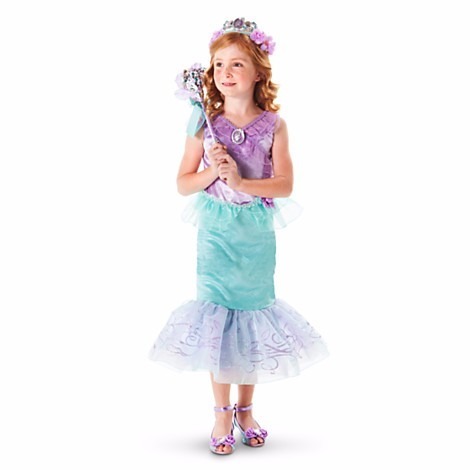 fantasia ariel Vestido