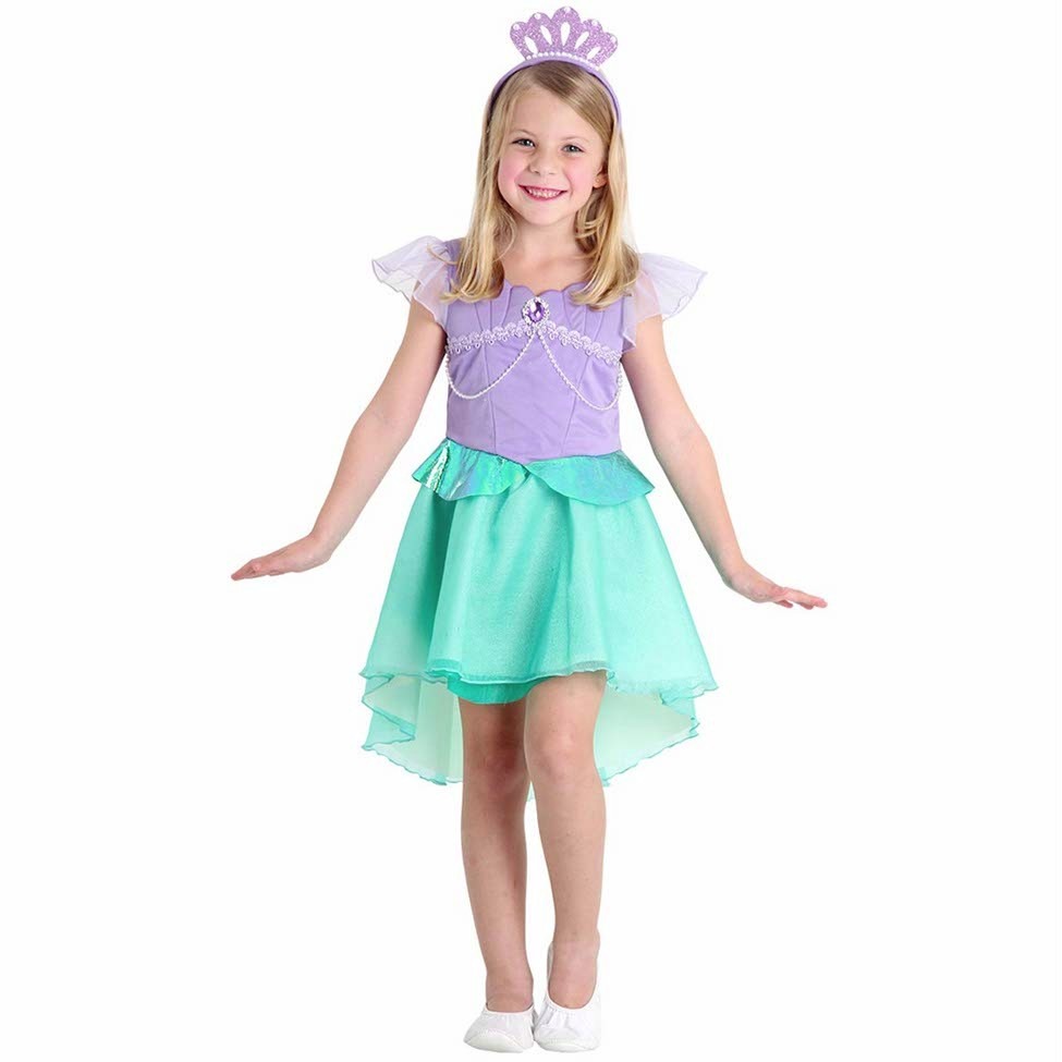 fantasia ariel Vestido