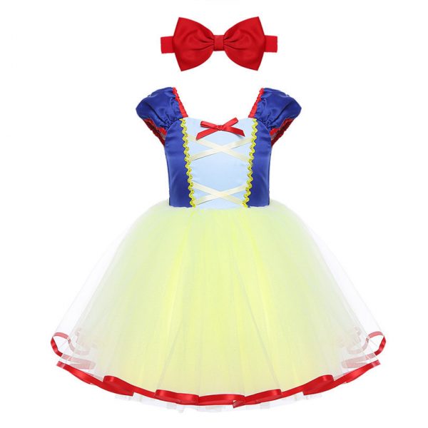 fantasia branca de neve Bebê