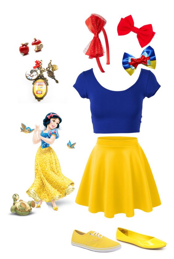 fantasia branca de neve Como Fazer