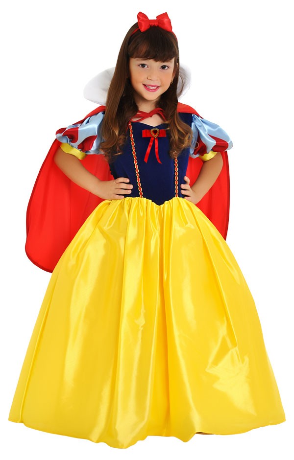 vestido branca de neve simples