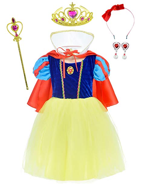 fantasia branca de neve Infantil