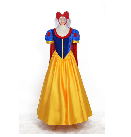 fantasia branca de neve Luxo