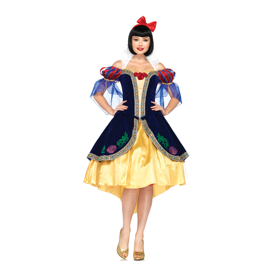 fantasia branca de neve Luxo