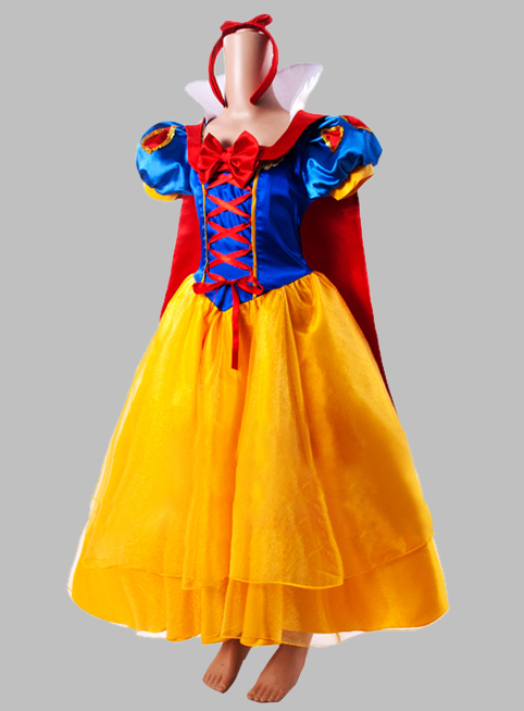 fantasia branca de neve Luxo