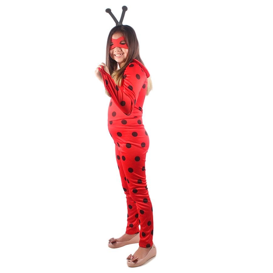 fantasia ladybug Macacão