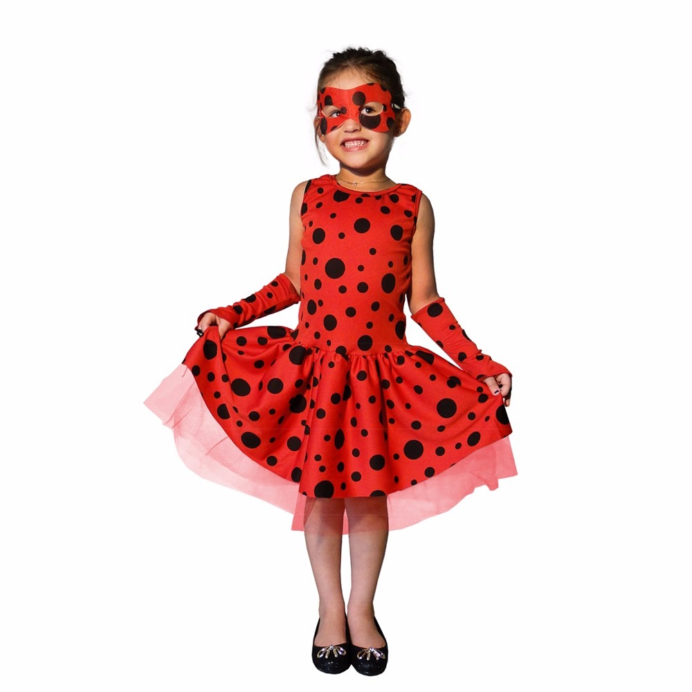 fantasia ladybug Vestido