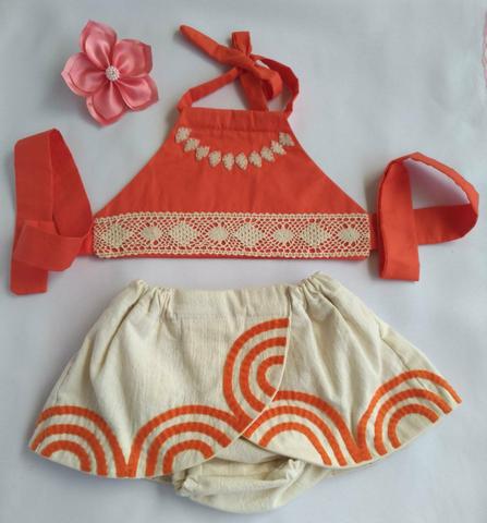 roupa moana baby 1 ano