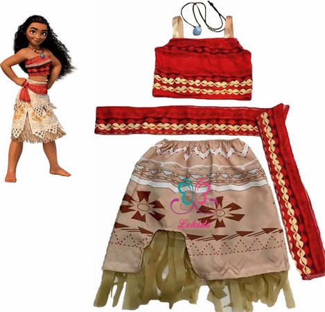 fantasia moana Infantil