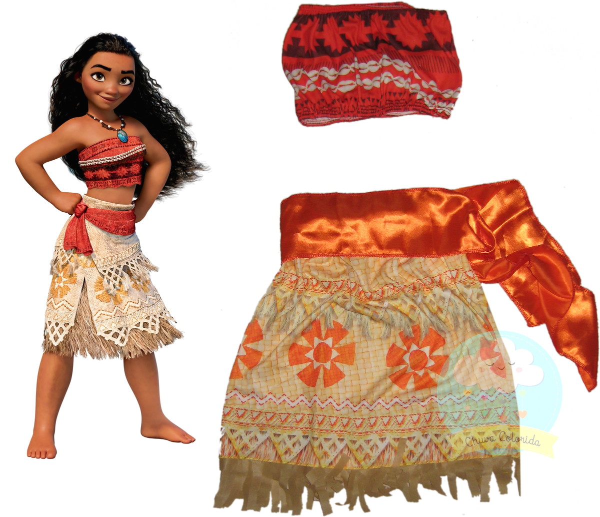 fantasia moana Infantil