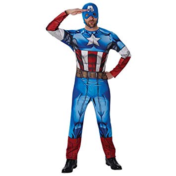 Fantasia Capitão América Masculina