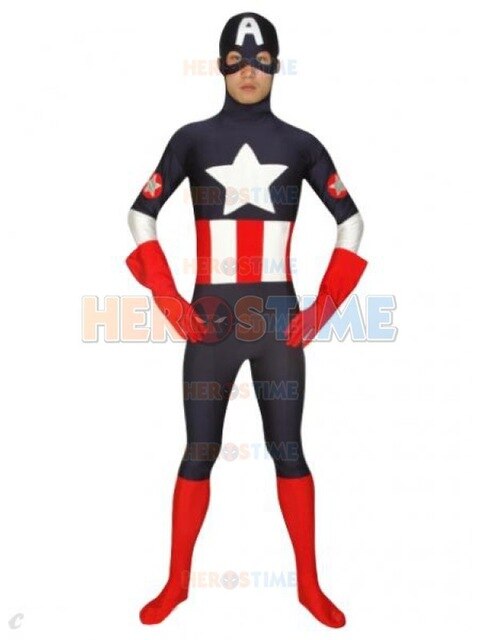 Fantasia Capitão América Masculina