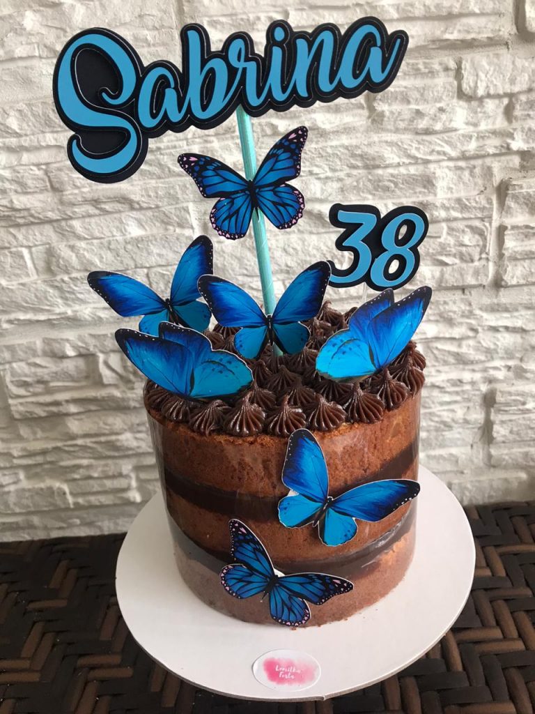 Bolo Borboleta 70 ideias lindas e coloridas de bolo