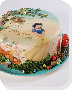 bolo decorado feminino Infantil