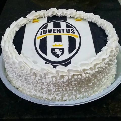 bolo juventus Papel Arroz