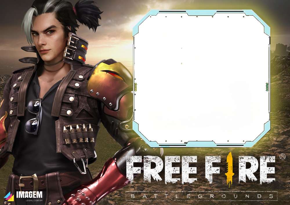 Convite de aniversário Free Fire para editar e para imprimir