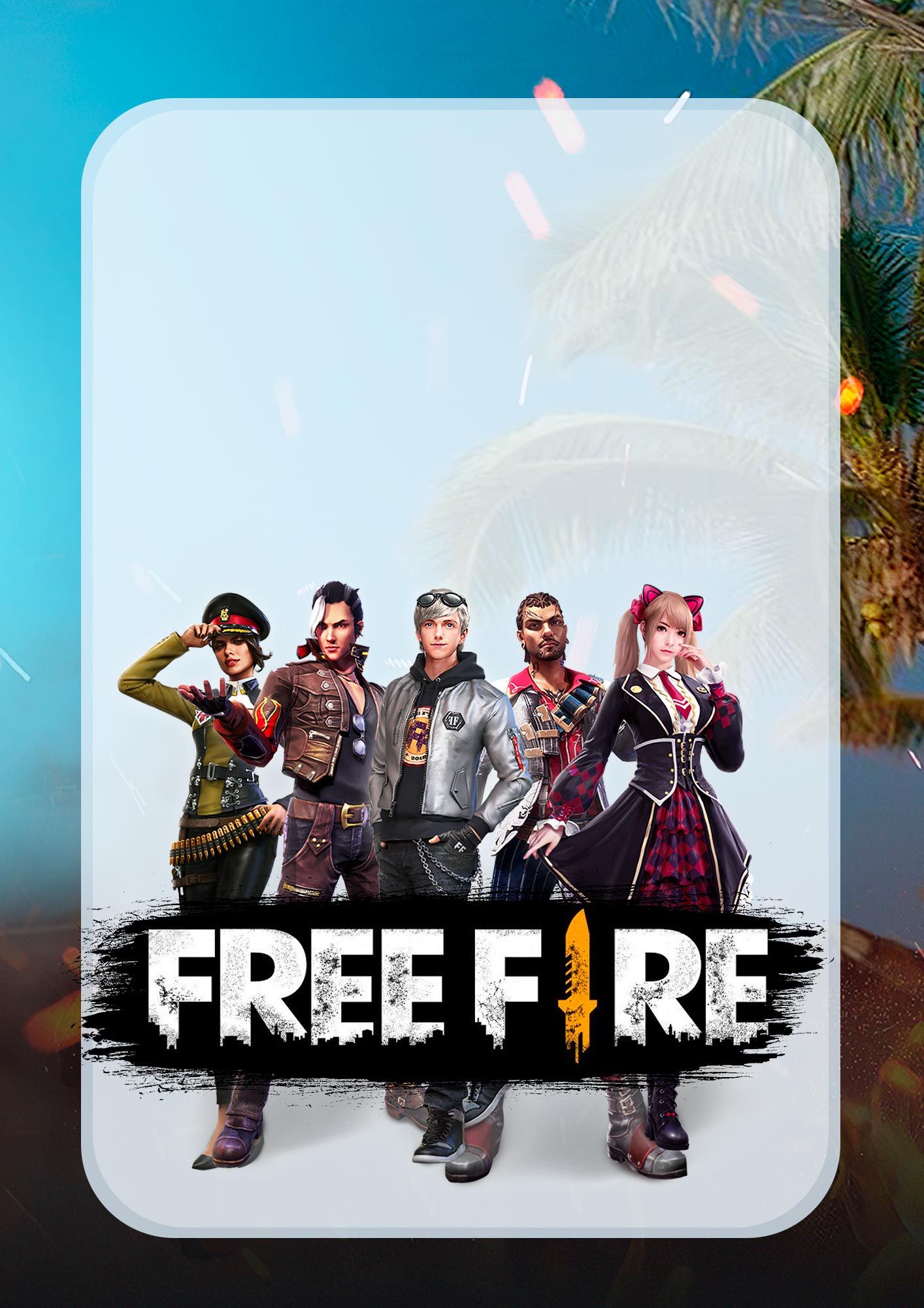 Convite de aniversário Free Fire para editar e para imprimir