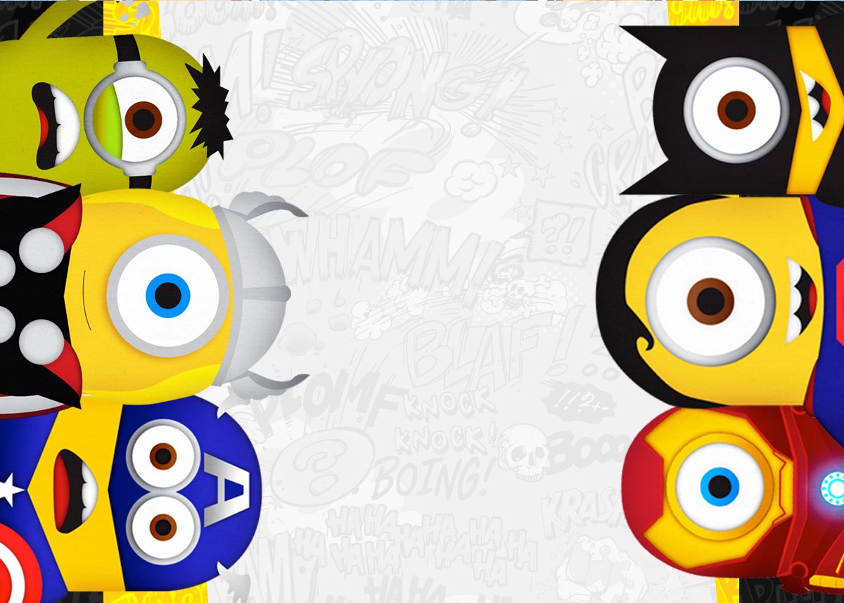 convite minions Para Editar