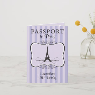 convite paris Passaporte