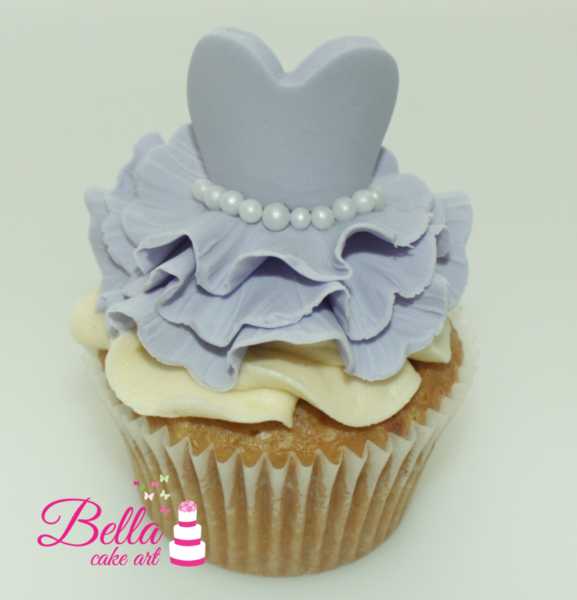 cupcake de bailarina Pasta Americana