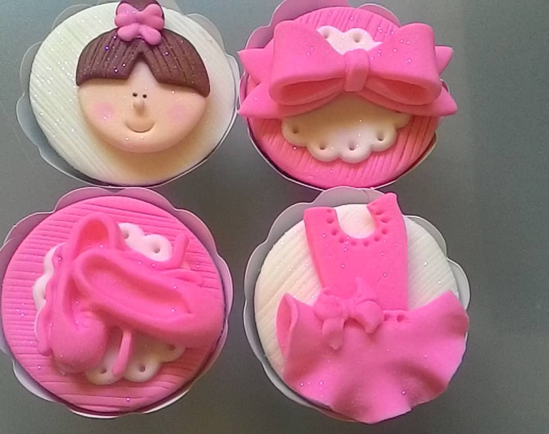 cupcake de bailarina Pasta Americana