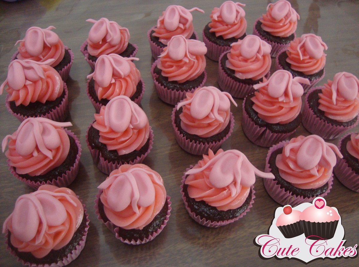 cupcake de bailarina Simples