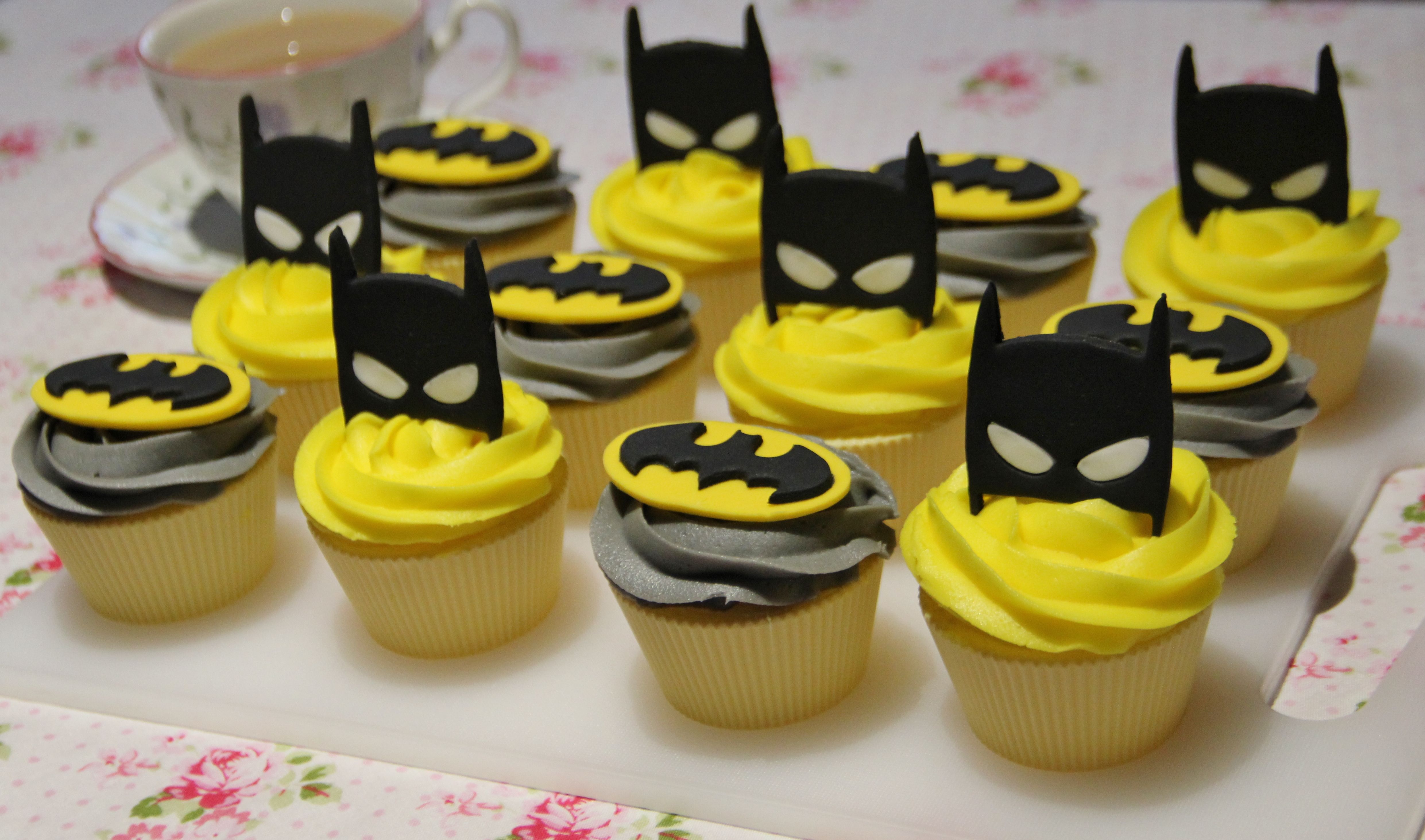 cupcake do batman Chantilly